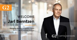 G2 Capital Advisors Announces New Technology &amp; Business Services Leadership Naming Jarl Berntzen Practice Leader