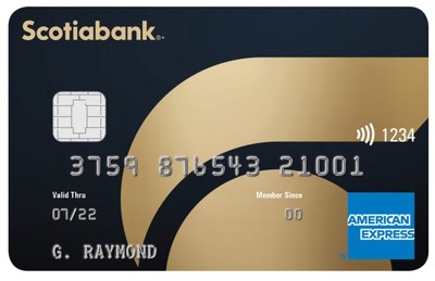 Scotiabank Gold American Express Card EN (CNW Group/Scotiabank)