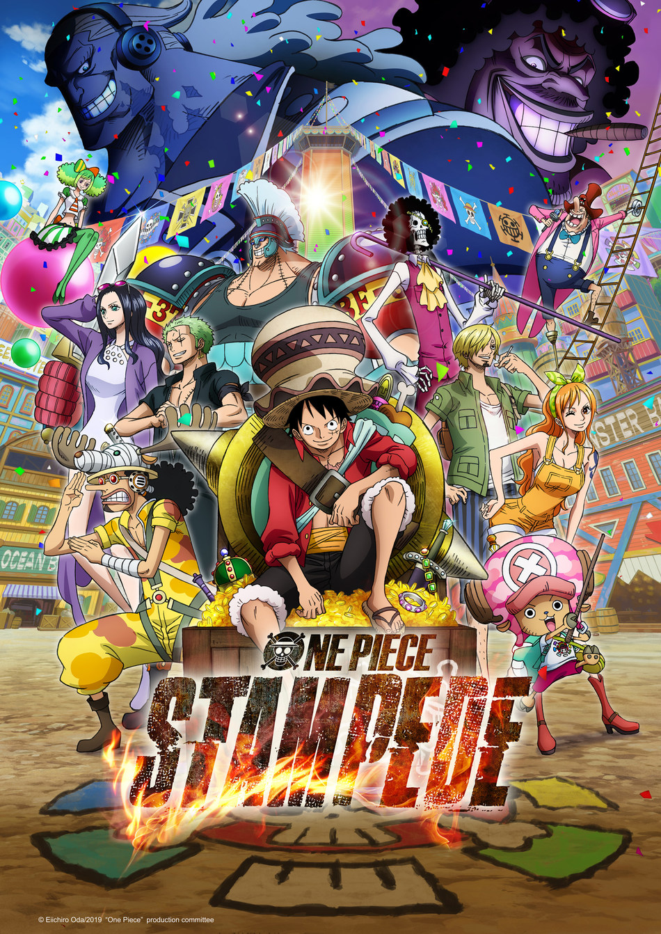 th Anniversary Feature Film One Piece Stampede Gallops Into North American Theaters This Fall