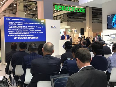 SVOLT Energy announced the "Engagement in Europe" at the IAA show