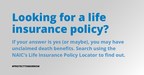 NAIC Life Insurance Policy Locator Helps Consumers Find $650 Million in Life Insurance