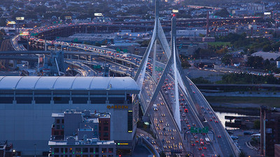 Route 93 in Boston was named a "Risky Road" on the 15th annual Allstate America's Best Drivers Report. To spur positive change in communities, Allstate is lending a hand by offering $150,000 in grants that can be used for safety improvement projects on these 15 "Risky Roads." (PRNewsfoto/Allstate)