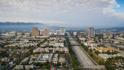 The 134 Freeway in Glendale was named a "Risky Road" on the 15th annual Allstate America's Best Drivers Report. To spur positive change in communities, Allstate is lending a hand by offering $150,000 in grants that can be used for safety improvement projects on these 15 "Risky Roads." (PRNewsfoto/Allstate)