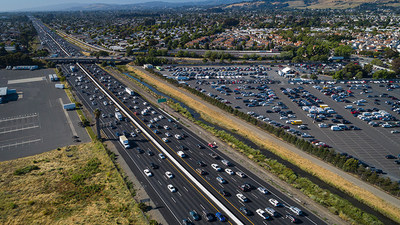 Highway 880 in Hayward was named a "Risky Road" on the 15th annual Allstate America's Best Drivers Report. To spur positive change in communities, Allstate is lending a hand by offering $150,000 in grants that can be used for safety improvement projects on these 15 "Risky Roads." (PRNewsfoto/Allstate)