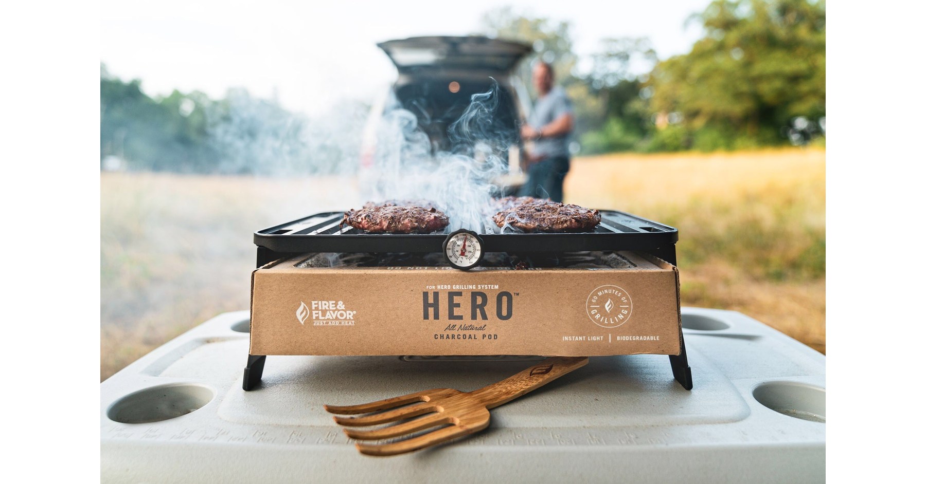 Fire & Flavor Releases Portable, Dishwasher Safe Grill