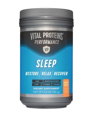 Vital Performance™ Sleep Powder (6.5 oz, 20 servings) 400mg GABA * 230mg Magnesium Glycinate * 200mg L-Theanine * 50mg L-Tryptophan