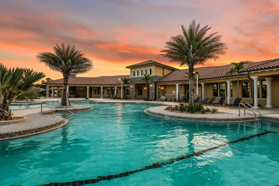 Mattamy's Renaissance at West Villages community offers a number of lifestyle benefits for residents, including a resort-style clubhouse with fitness center, social rooms and expansive terraces, resort-style pool and spa. (CNW Group/Mattamy Homes Limited)