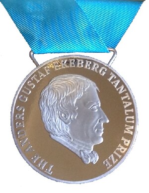 Announcing the Winner of the Anders Gustaf Ekeberg Tantalum Prize 2019