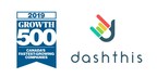 DashThis reaches the top of the Growth 500 ranking for a second consecutive year