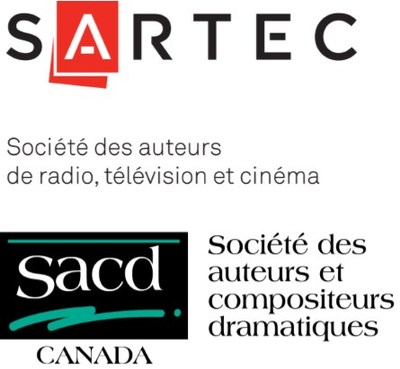 Logos : SARTEC et SACD Canada (Groupe CNW/Socit des Auteurs de Radio, Tlvision et Cinma (SARTEC))