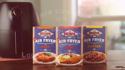 Louisiana Fish Fry Introduces Air Fryer Seasoned Coating Mix