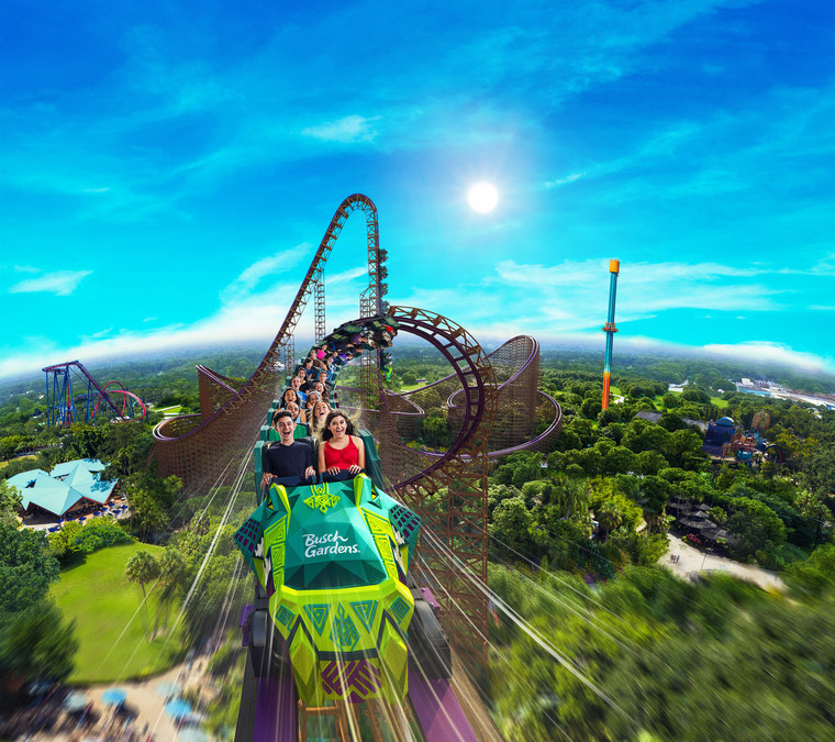 From Tame To Thrilling: The Roller Coasters of Busch Gardens