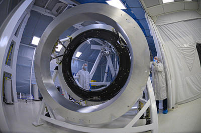 Ball Aerospace has shipped and delivered the large camera lens assembly to Lawrence Livermore National Laboratory in Livermore, California, which will be incorporated into the Large Synoptic Survey Telescope (LSST), a ground telescope that will sit on top of Cerro Pachón ridge, an 8,800-foot mountain in Chile. Ball Aerospace has shipped and delivered the large camera lens assembly to Lawrence Livermore National Laboratory in Livermore, California, which will be incorporated into the Large Synoptic Survey Telescope (LSST), a ground telescope that will sit on top of Cerro Pachón ridge, an 8,800-foot mountain in Chile.