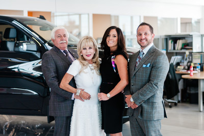 Join the Barbara Ann Karmanos Cancer Institute for Partners Night 2019 on Friday, Sept. 20, at 7 p.m.  at the historic State Savings Bank in Detroit. This year's event recognizes the LaFontaine family, (L-R) Michael Sr., Maureen, Kelley and Ryan LaFontaine, for their outstanding contributions to advance cancer research. For tickets, call 313-576-8106. Photo courtesy of the LaFontaine Family