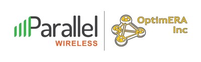 Parallel Wireless and OptimERA Inc. logo.