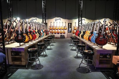 Gibson Experience at WINTER NAMM in Anaheim, CA.