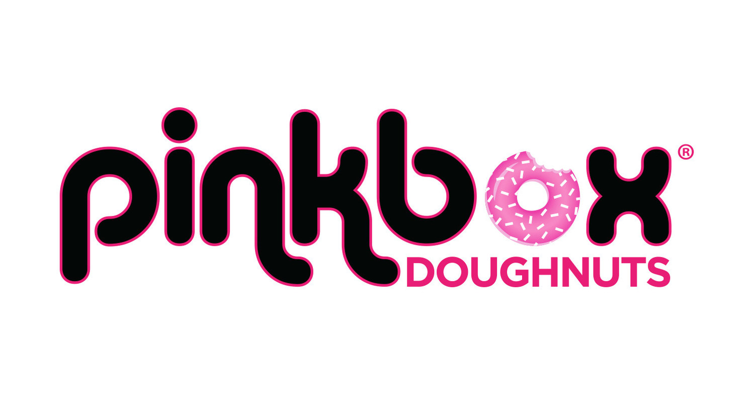 pink box of donuts