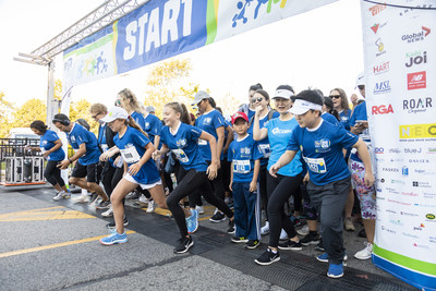 More than 9,400 Torontonians stepped forward for youth mental health. (CNW Group/Sunnybrook Health Sciences Centre)