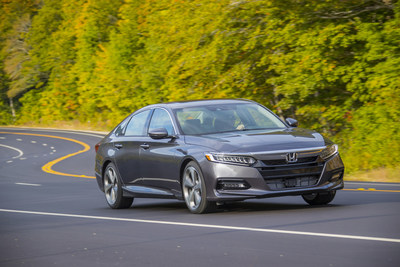 With a choice of two turbocharged engines, standard Honda Sensing®, and a spacious and high-tech interior, the 2020 Honda Accord begins arriving at dealer showrooms tomorrow, September 17, with a starting Manufacturer’s Suggested Retail Price (MSRP) of $23,870 (excluding $930 destination and handing).