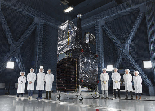 Wide Field of View Satellite at Boeing's Space Environment Test Facility in El Segundo