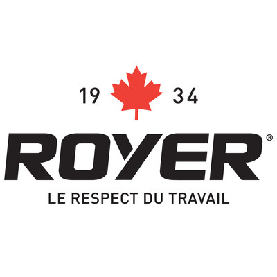 Logo : ROYER, fier fabricant de bottes et souliers de travail depuis 1934. (Groupe CNW/L.P. Royer Inc.)