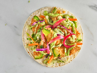 Avocado-based Vegan Tacos, now available at 