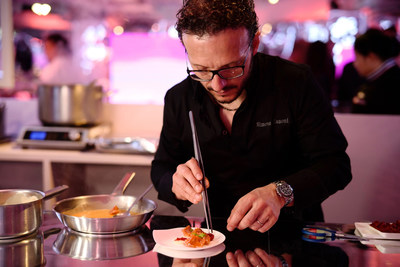 Chef Simone Zanoni of Four Seasons Hotel George V, Paris is back after Pop Down Hong Kong.