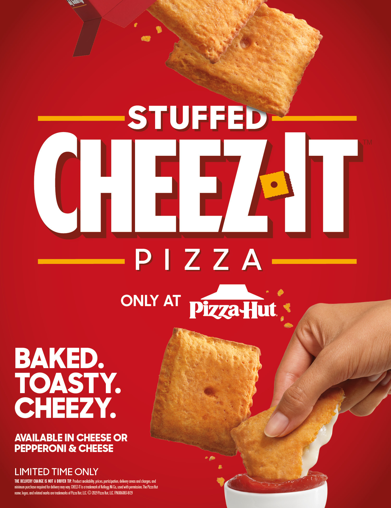 Cheez It Pizza Hut Canada