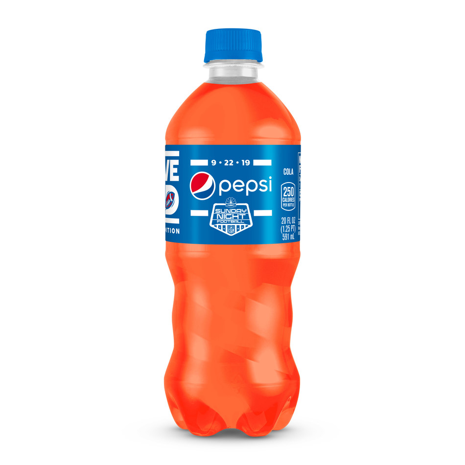 Pepsi Turns Orange To Celebrate Return Of Nbc S Sunday Night
