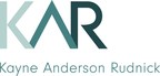 Kayne Anderson Rudnick Ranked No. 1 on Barron's "Top 100 Independent Financial Advisors" List for the Third Consecutive Year