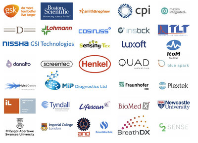 Some of the companies speaking and exhibiting at IDTechEx's upcoming event: Healthcare Sensor Innovations Some of the companies speaking and exhibiting at IDTechEx's upcoming event: Healthcare Sensor Innovations
