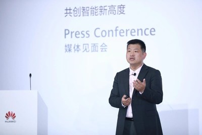 Peter Zhou, vicepresidente de la Línea de Productos TI de Huawei y presidente del Dominio de Almacenamiento y Datos Inteligentes de Huawei (PRNewsfoto/Huawei)