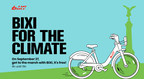 On September 27: Protest climate change with BIXI