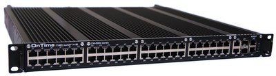 OnTime Networks Rugged Military CR-6900 Series GbE/10GbE Ethernet Switch, Router and GPS Time Synchonization Server.