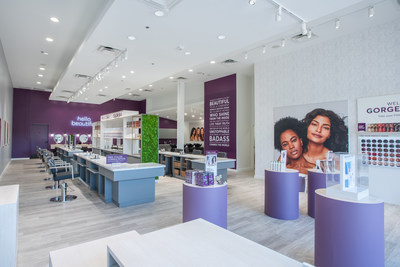 From the customer's viewpoint, Madison Reed Color Bar franchises will mirror the nine Color Bars already operating, including this one in Plano, Texas.