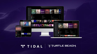 Turtle Beach and Tidal partner to bring 3 free months of Tidal Premium to gamers who want the highest quality audio experience for gaming and music.