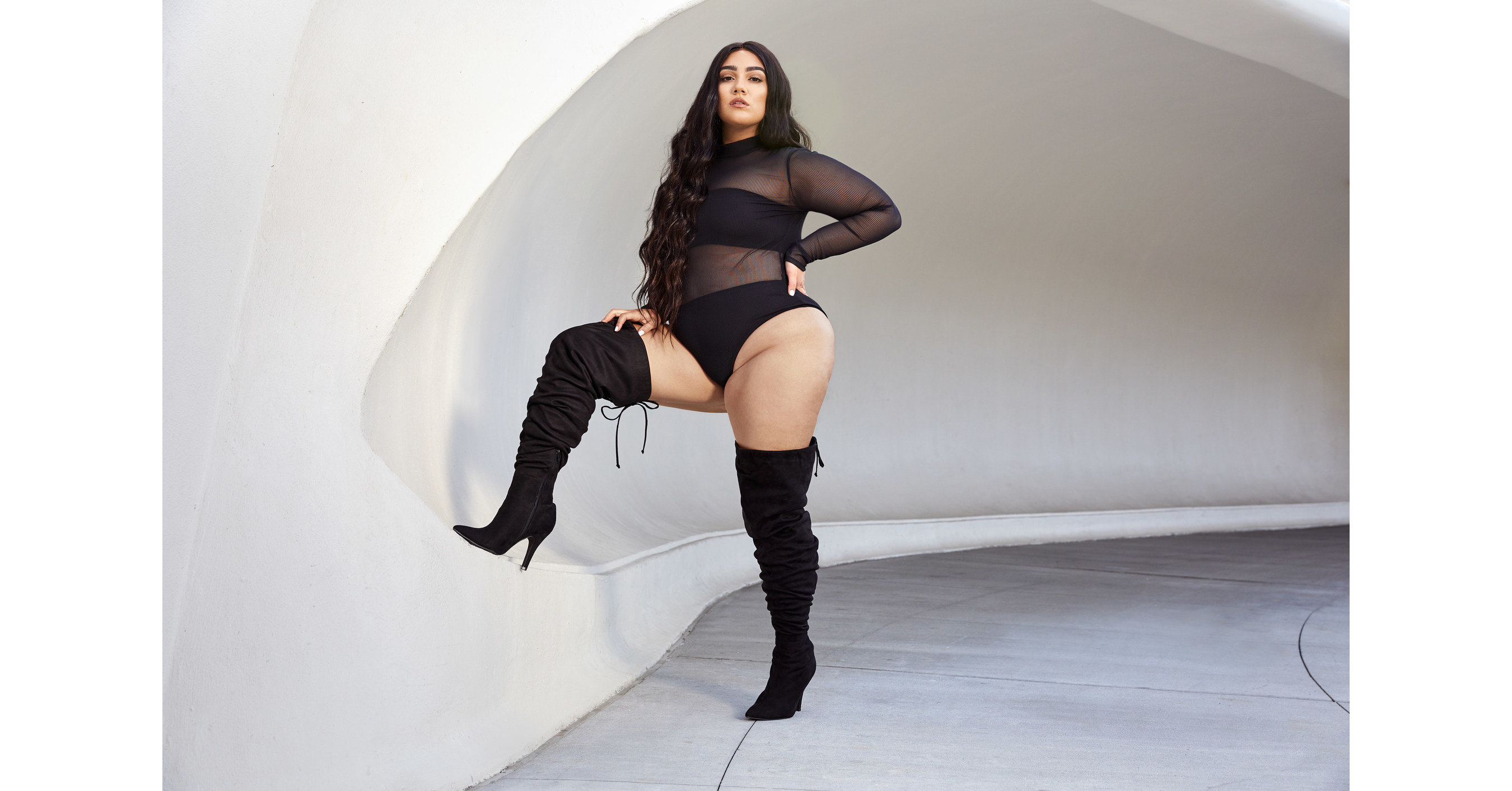 Fashion to Figure Launches Fall 2019 Plus-Size Footwear Collection With  Designer And Model Nadia Aboulhosn