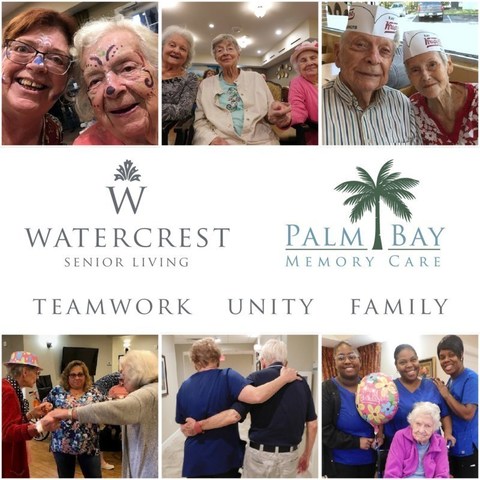 The team at Palm Bay Memory Care have proven that unity and teamwork are instrumental to a thriving senior living community.