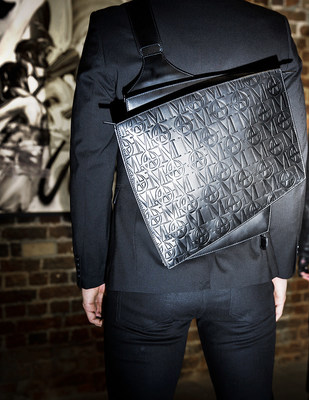 Monarchy London Lionheart, black leather laptop backpack, MSRP $1650.00, www.monarchy-london.com