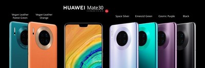 Huawei redfinit le tlphone intelligent avec la rvolutionnaire srie HUAWEI Mate 30 (PRNewsfoto/Huawei Consumer BG)