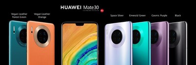 Huawei rediseña el smartphone con su innovadora Serie HUAWEI Mate 30 (PRNewsfoto/Huawei Consumer BG)