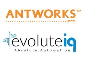 AntWorks Logo & EvoluteIQ Logo