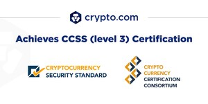 Crypto.com Achieves Cryptocurrency Security Standard (Level 3) Compliance