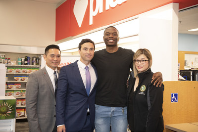 Douglas Chang, Region Director for CVS Health; Alex Gold, District Leader for CVS Health; LA Clippers power forward Mfiondu Kabengele; and State Senator Ling Ling Chang attend a Project Health event on Thursday, September 19. Thursday&rsquo;s event was one of 93 free health screenings taking place in the Los Angeles area between now and the end of the year. Through Project Health, CVS Health has donated over $27 million worth of free medical services in California since 2007.