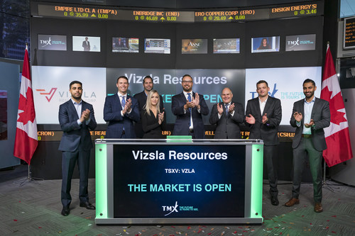 Vizsla Resources Corp. Opens the Market (CNW Group/TMX Group Limited)