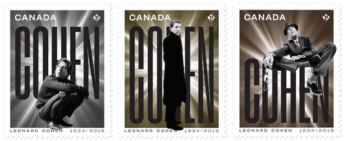 Leonard Cohen (CNW Group/Canada Post)