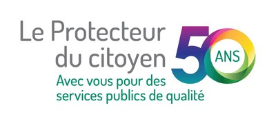 logo du 50e Protecteur du citoyen (Groupe CNW/Protecteur du citoyen)