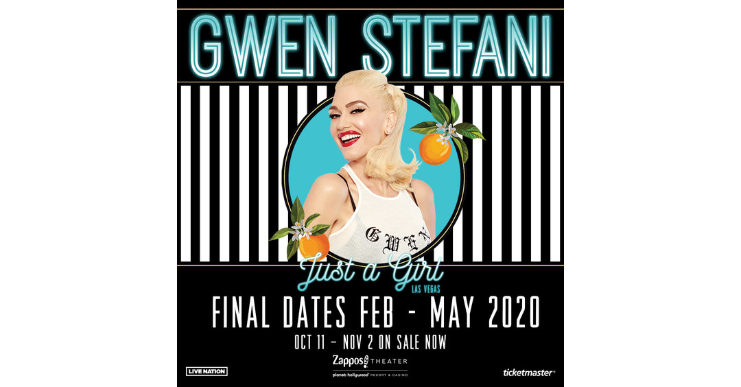 Gwen Stefani Announces Final Show Dates For Headlining Residency "Gwen