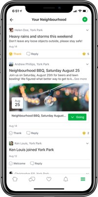 Nextdoor, the world’s largest private network for neighbours, is officially available in Canada (CNW Group/Nextdoor)