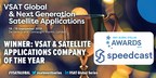 Speedcast Named VSAT and Satellite Applications Company of the Year